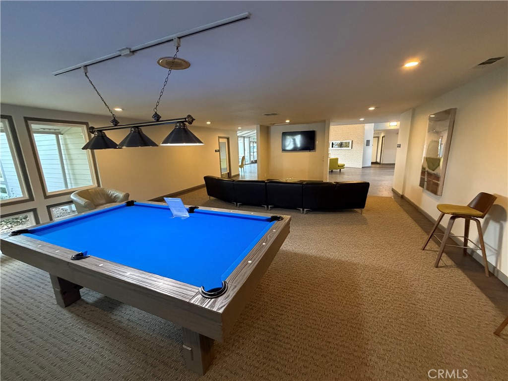 1550 Rimpau, Unit 71 Corona, CA 92881 - Photo 44 of 51 a room with pool table and windows