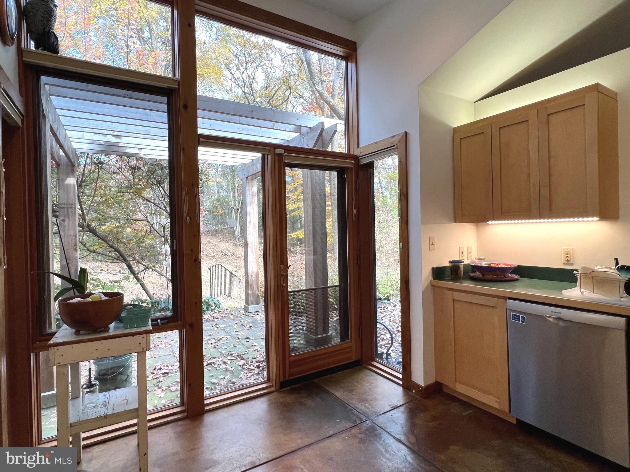 1301 Copper Hill Road Baltimore, MD 21209 - Photo 7 of 37 Kitchen Door to Side Patio