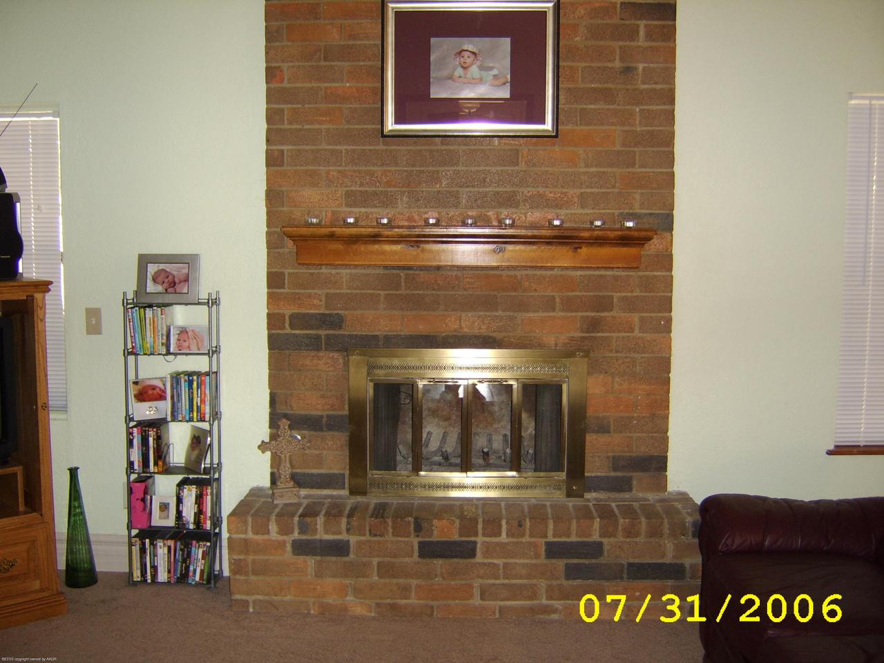 5207 Emory Court Amarillo, TX 79110 - Photo 5 of 10 Fireplace