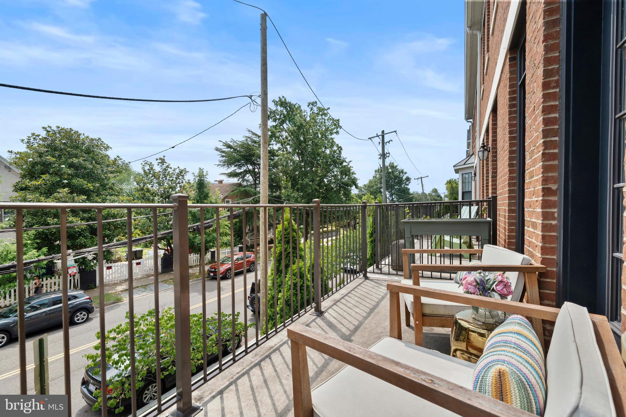 3334 7th Street Northeast Washington, DC 20017 - Photo 17 of 38 a view of a balcony with chairs