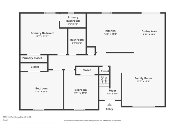 $2,160 | 11 Northeast 90th Terrace, Kansas City, MO 64155