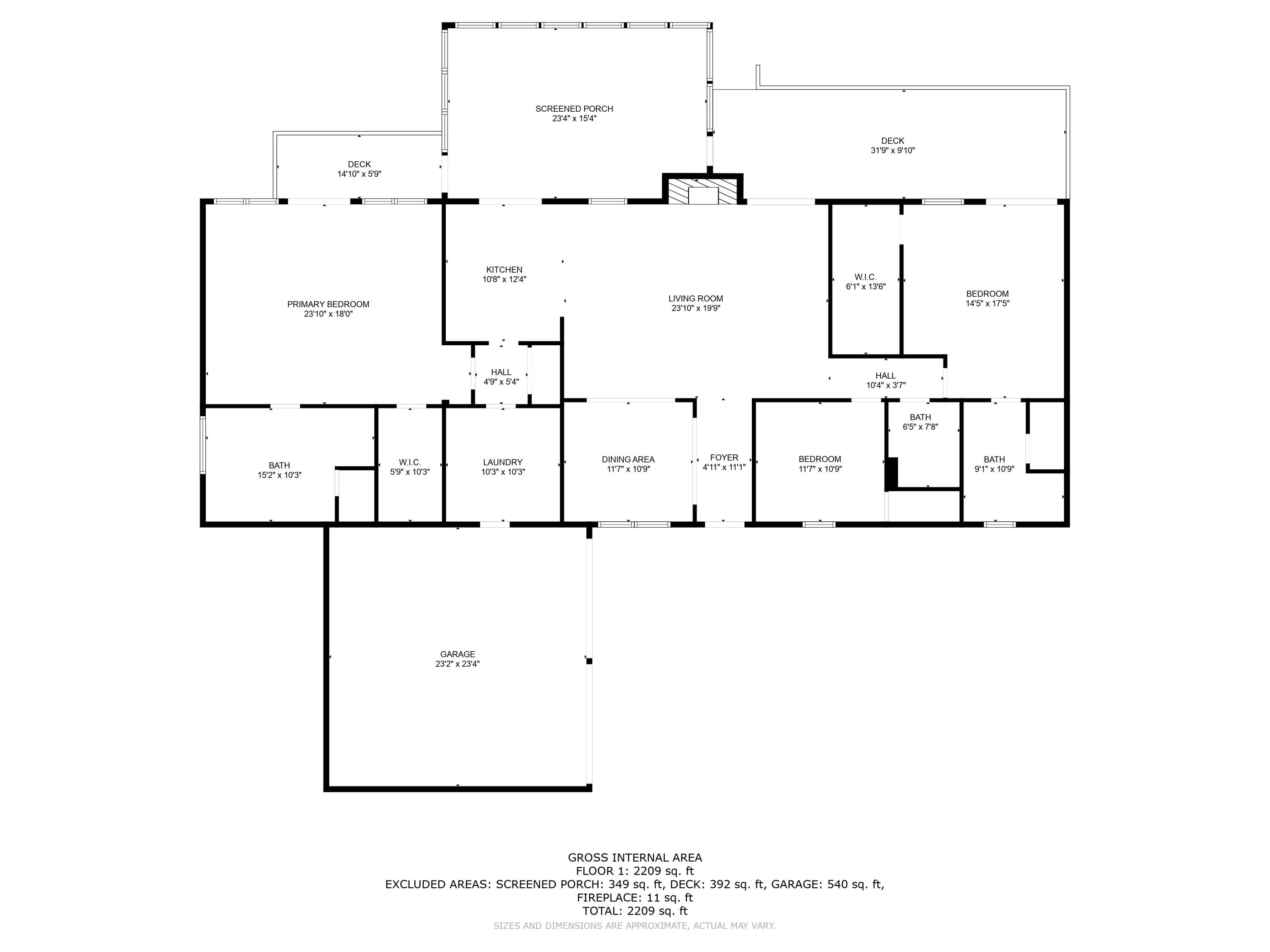 2152 South Shore Acres Road Soddy Daisy, TN 37379 - Photo 41 of 41 Floor Plan for 2152 S Shore Acres