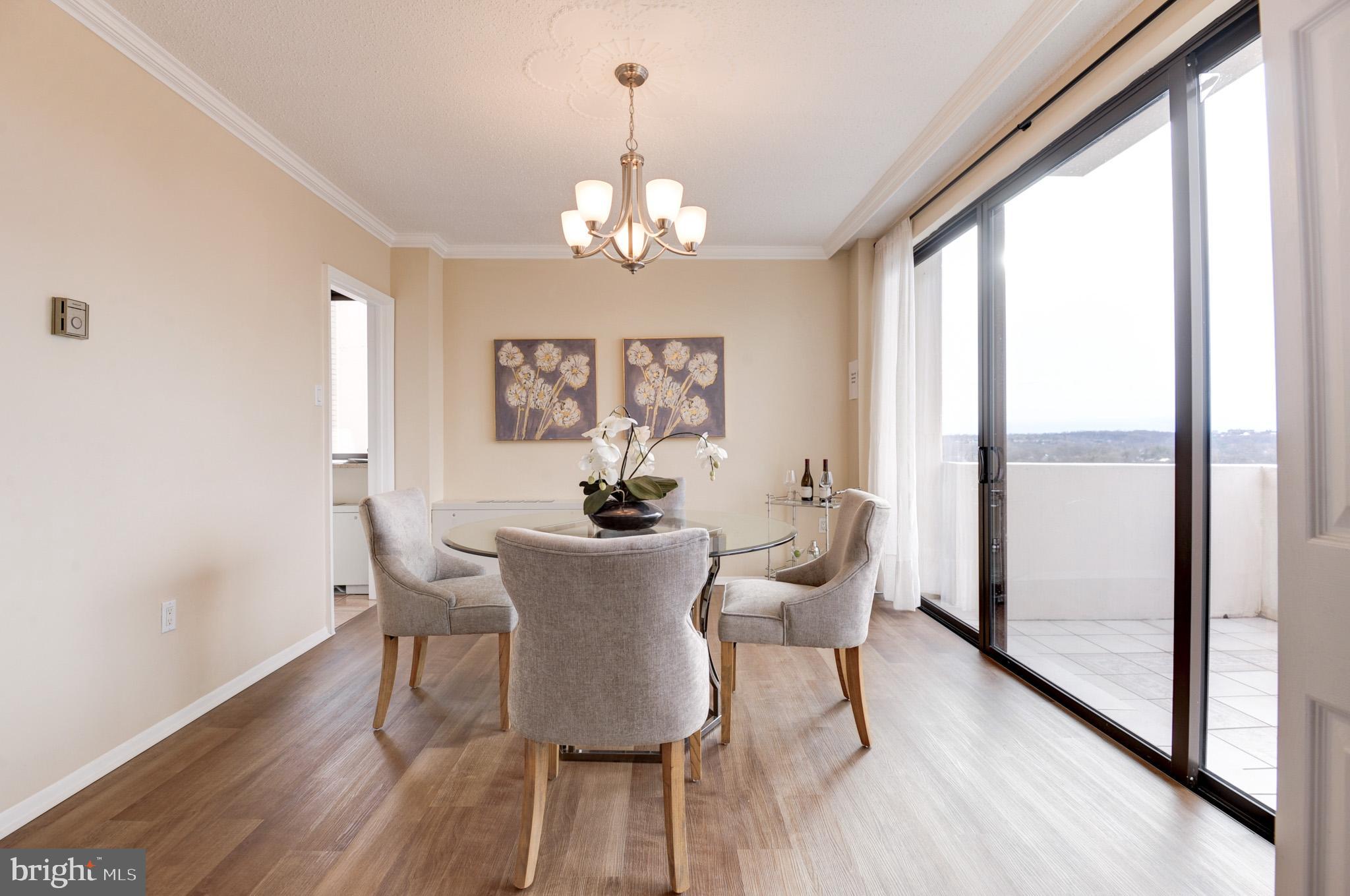 4141 North Henderson Road, Unit 1218 Arlington, VA 22203 - Photo 12 of 50 Large separate dining room for entertaining