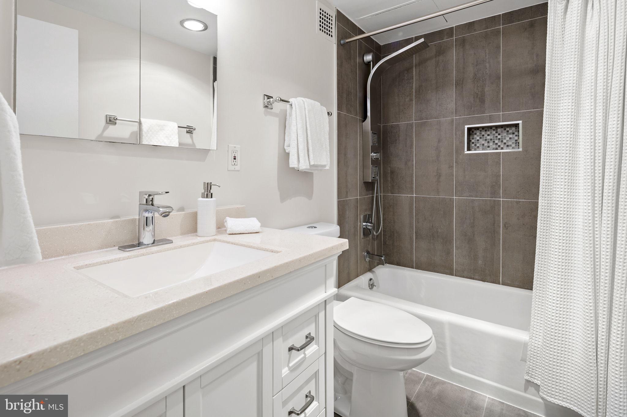 4141 North Henderson Road, Unit 1218 Arlington, VA 22203 - Photo 23 of 50 Updated primary full bathroom with tub