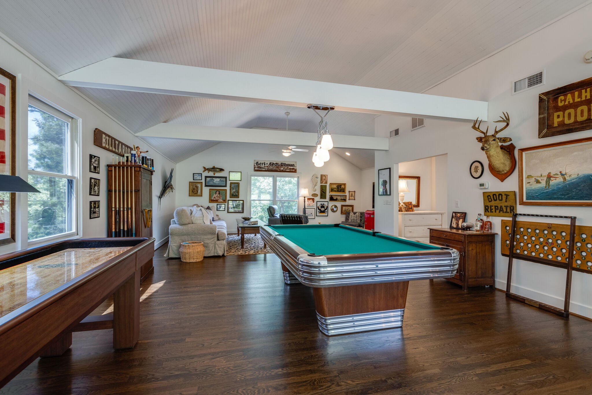 915 Overton Lea Road Nashville, TN 37220 - Photo 33 of 47 a room with lots of furniture and wooden floor