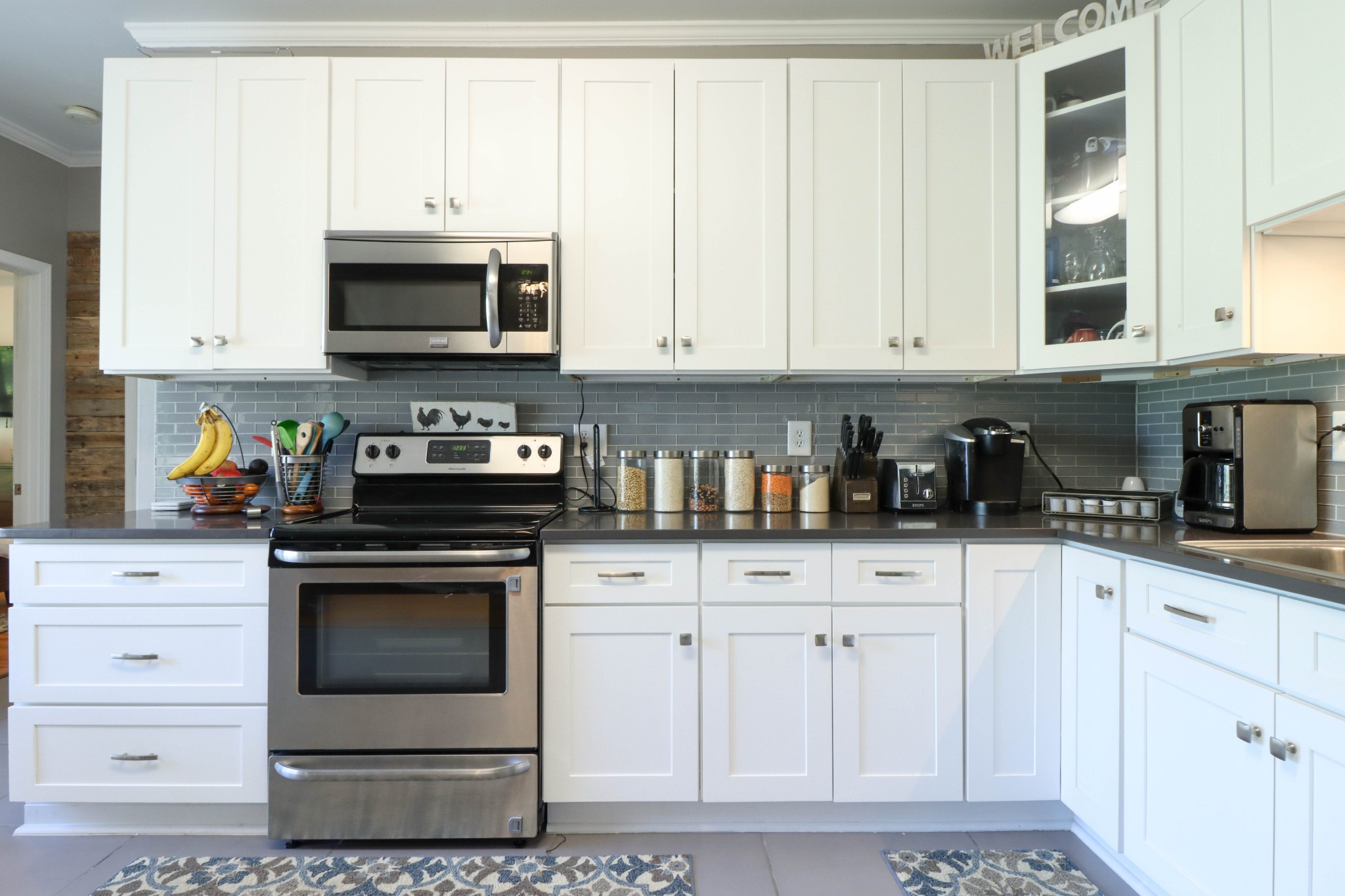 4170 Fizer Road Springfield, TN 37172 - Photo 8 of 21 a kitchen with white cabinets and appliances