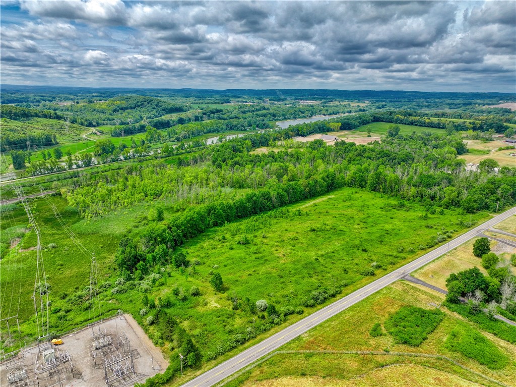 900 Quaker Road Macedon, NY 14502 - Photo 2 of 16 AERIAL VIEW OF THE PROPERTY TO THE CANAL