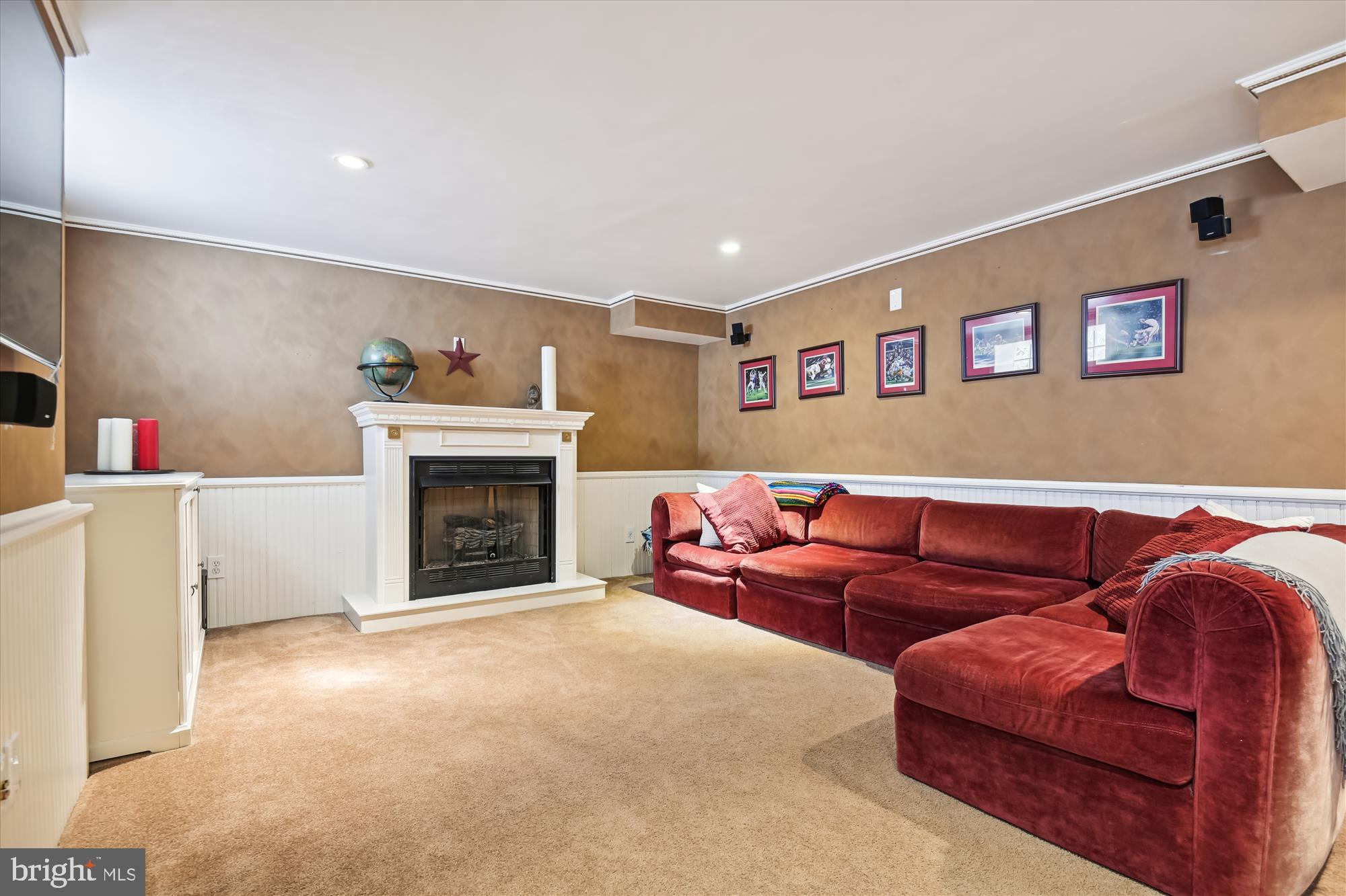 6400 Murray Hill Road Baltimore, MD 21212 - Photo 56 of 71 Gas fireplace in lower level