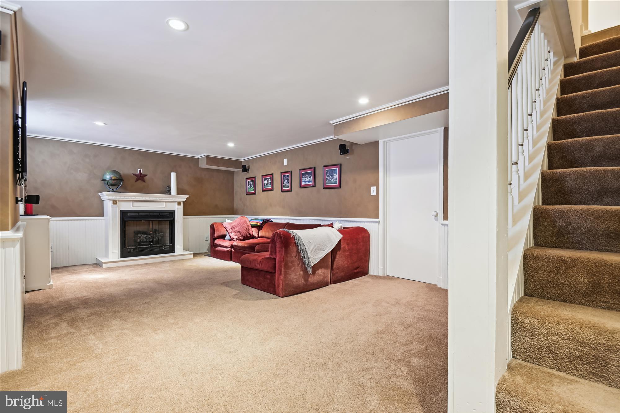 6400 Murray Hill Road Baltimore, MD 21212 - Photo 58 of 71 Partially finished Basement w/ carpet
