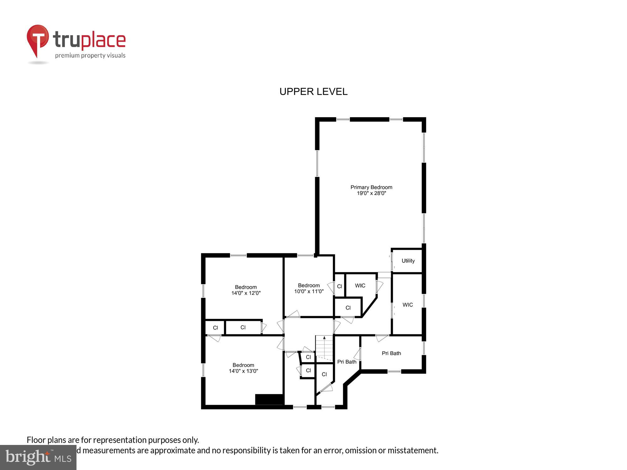 6400 Murray Hill Road Baltimore, MD 21212 - Photo 70 of 71 Upper Level Floor Plan-see interactive tour
