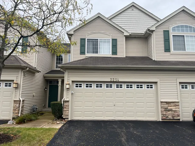 a white house with a outdoor space