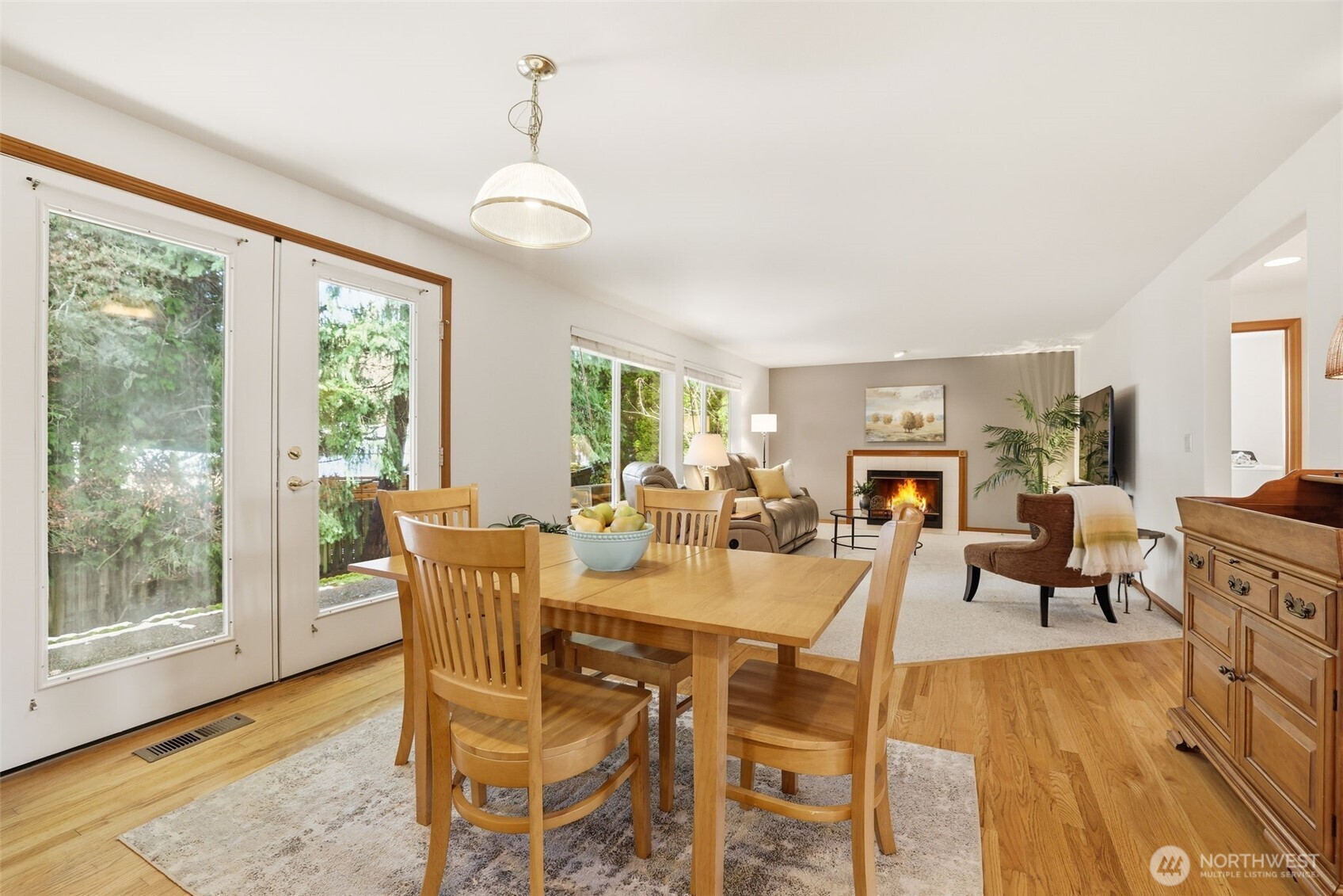 32413 7th Avenue Southwest Federal Way, WA 98023 - Photo 14 of 39 a view of a dining room with furniture window and wooden floor
