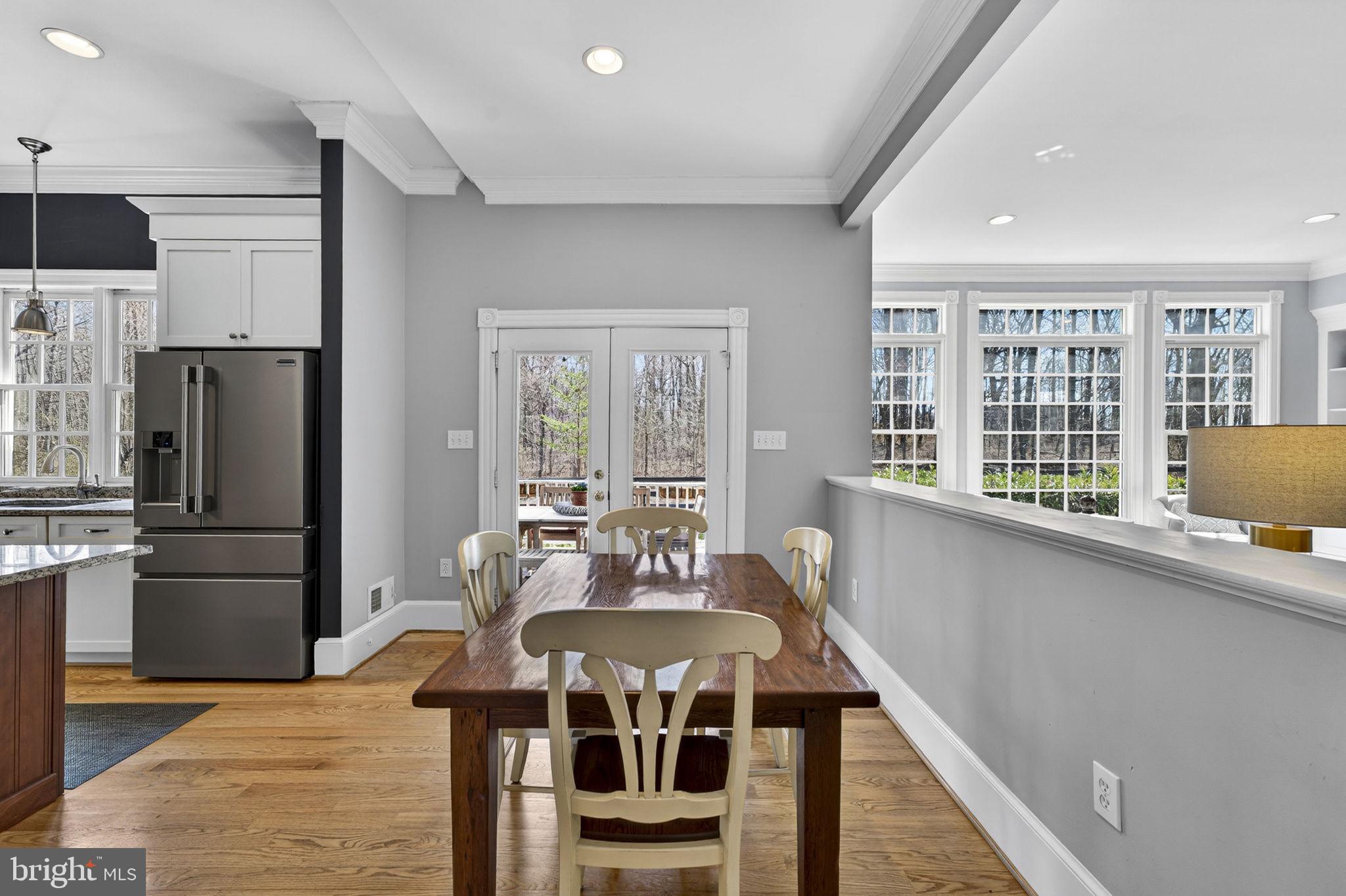 18940 Airmont Road Purcellville, VA 20132 - Photo 19 of 91 Casual Dining by Kitchen, Access to Back Deck