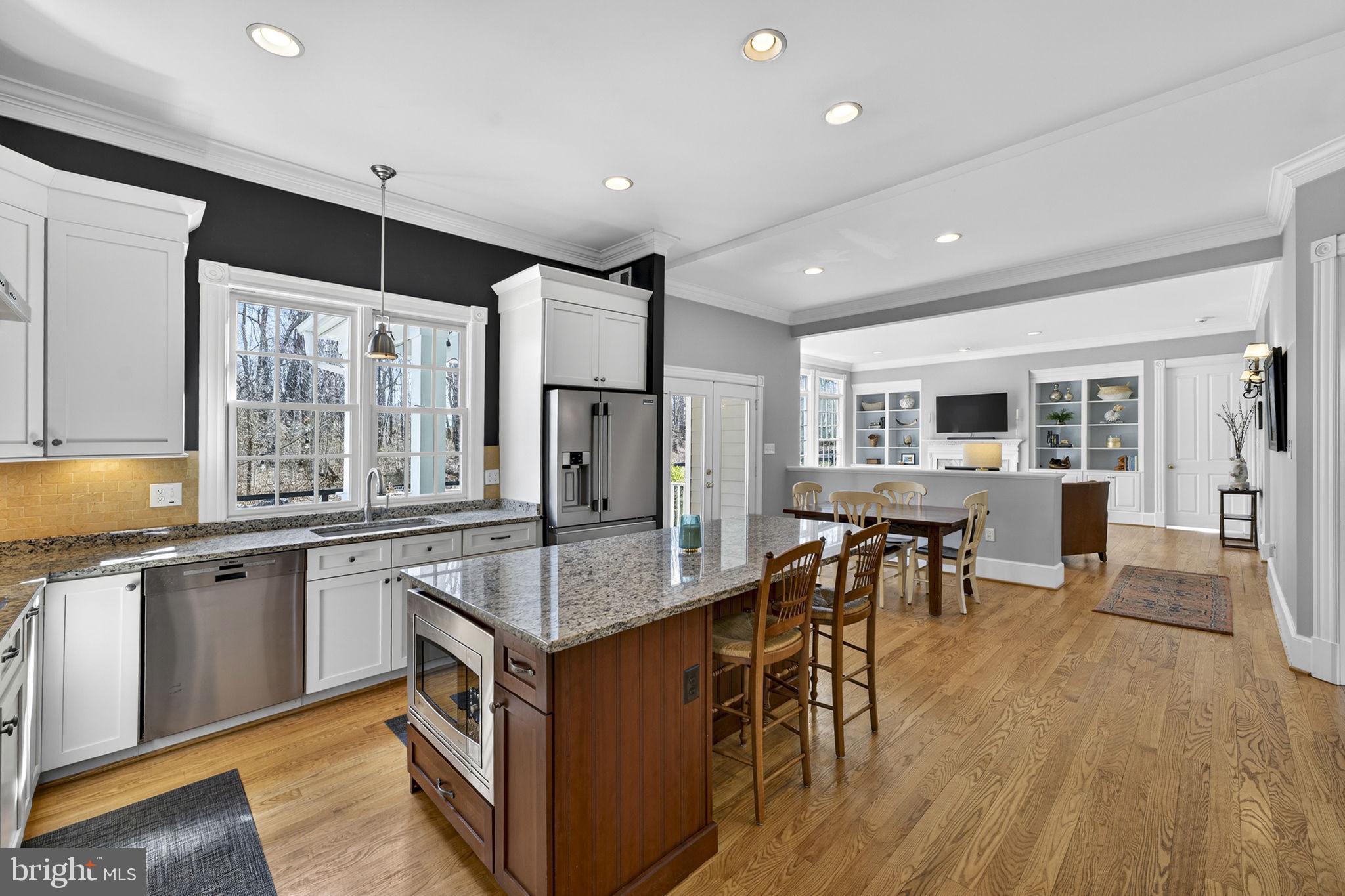 18940 Airmont Road Purcellville, VA 20132 - Photo 25 of 91 Open Concept from Kitchen, Dining to Living Room