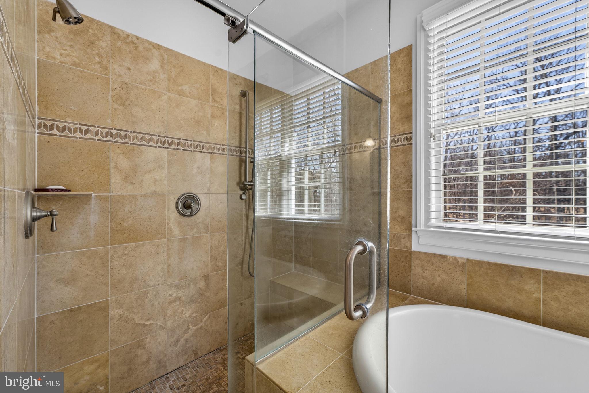 18940 Airmont Road Purcellville, VA 20132 - Photo 38 of 91 Primary Ensuite Walk-In Glass Enclosed Shower