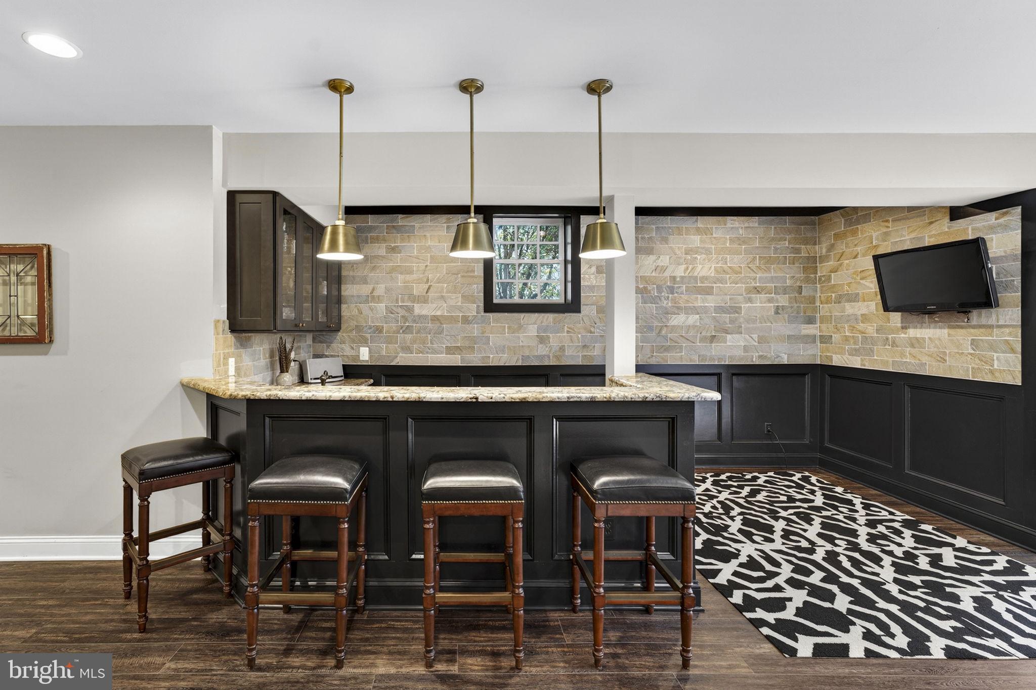 18940 Airmont Road Purcellville, VA 20132 - Photo 49 of 91 Lower Level Custom Wet Bar for Entertaining