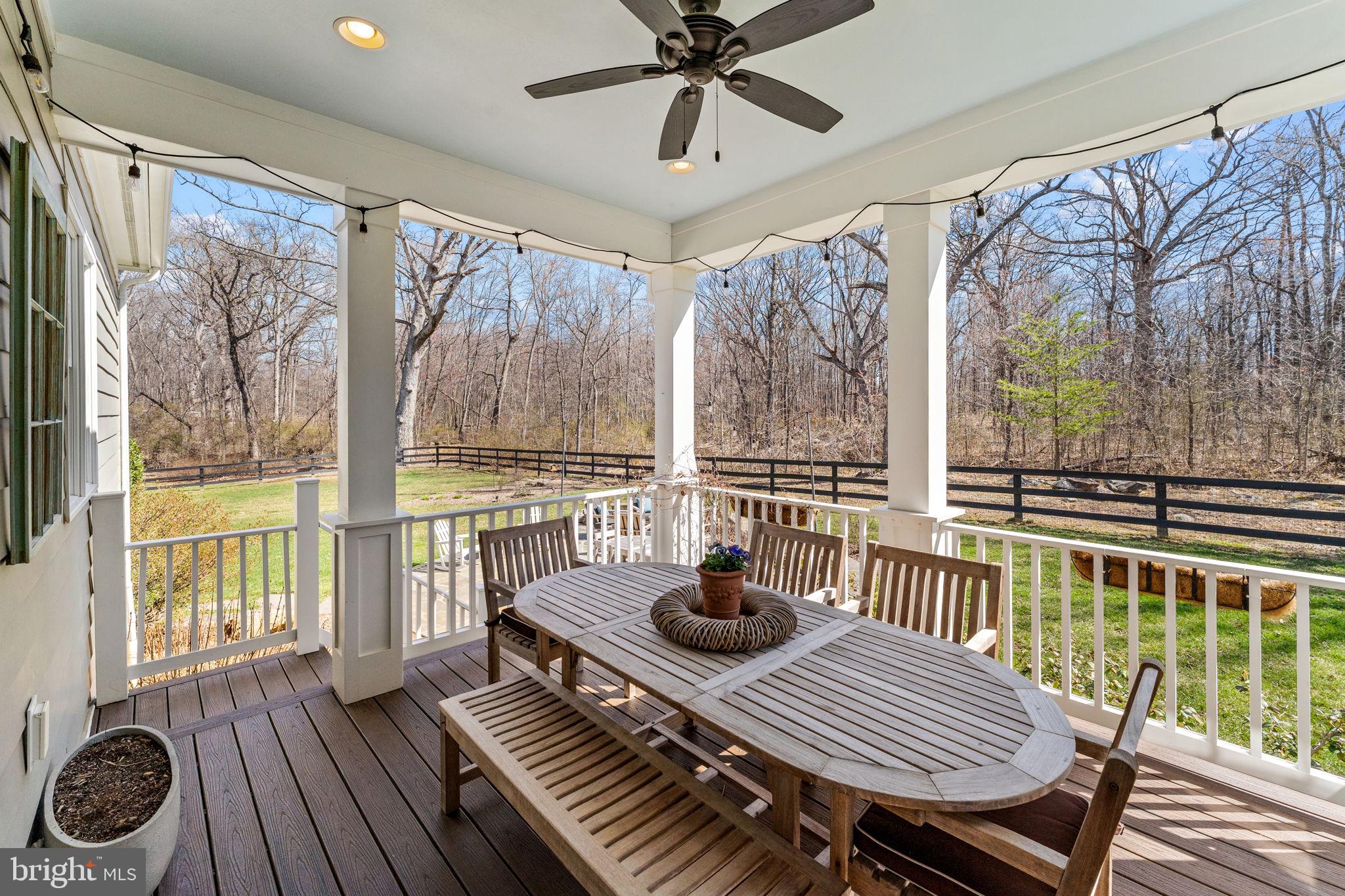 18940 Airmont Road Purcellville, VA 20132 - Photo 62 of 91 Outdoor Dining on the Rear Composite Deck