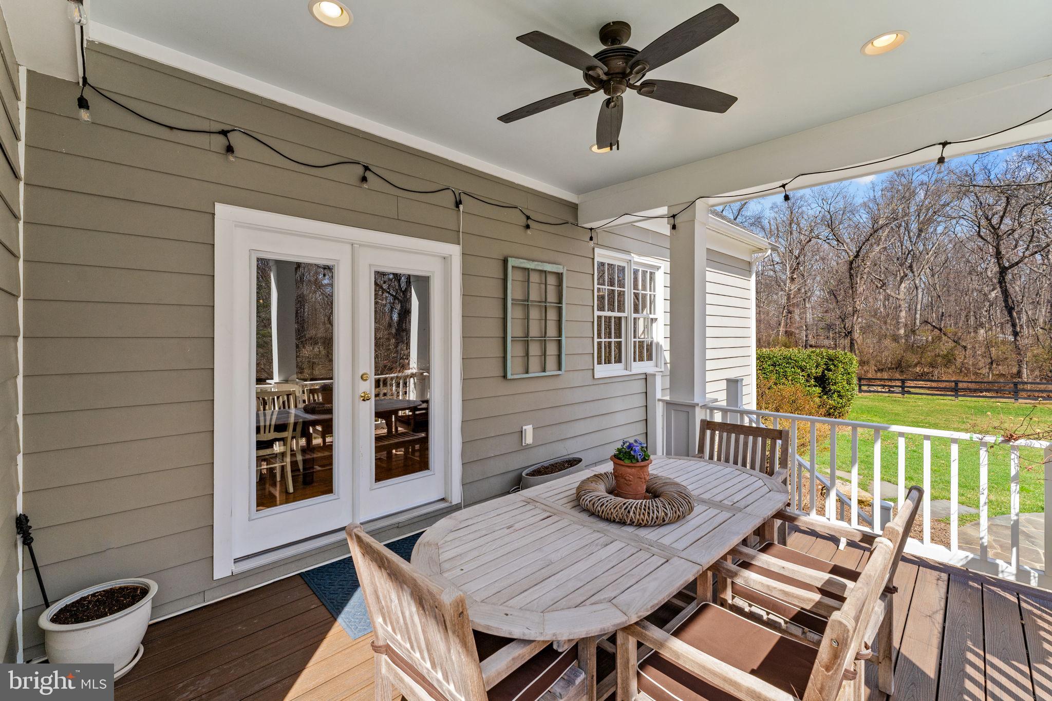 18940 Airmont Road Purcellville, VA 20132 - Photo 63 of 91 Outdoor Dining on the Rear Composite Deck
