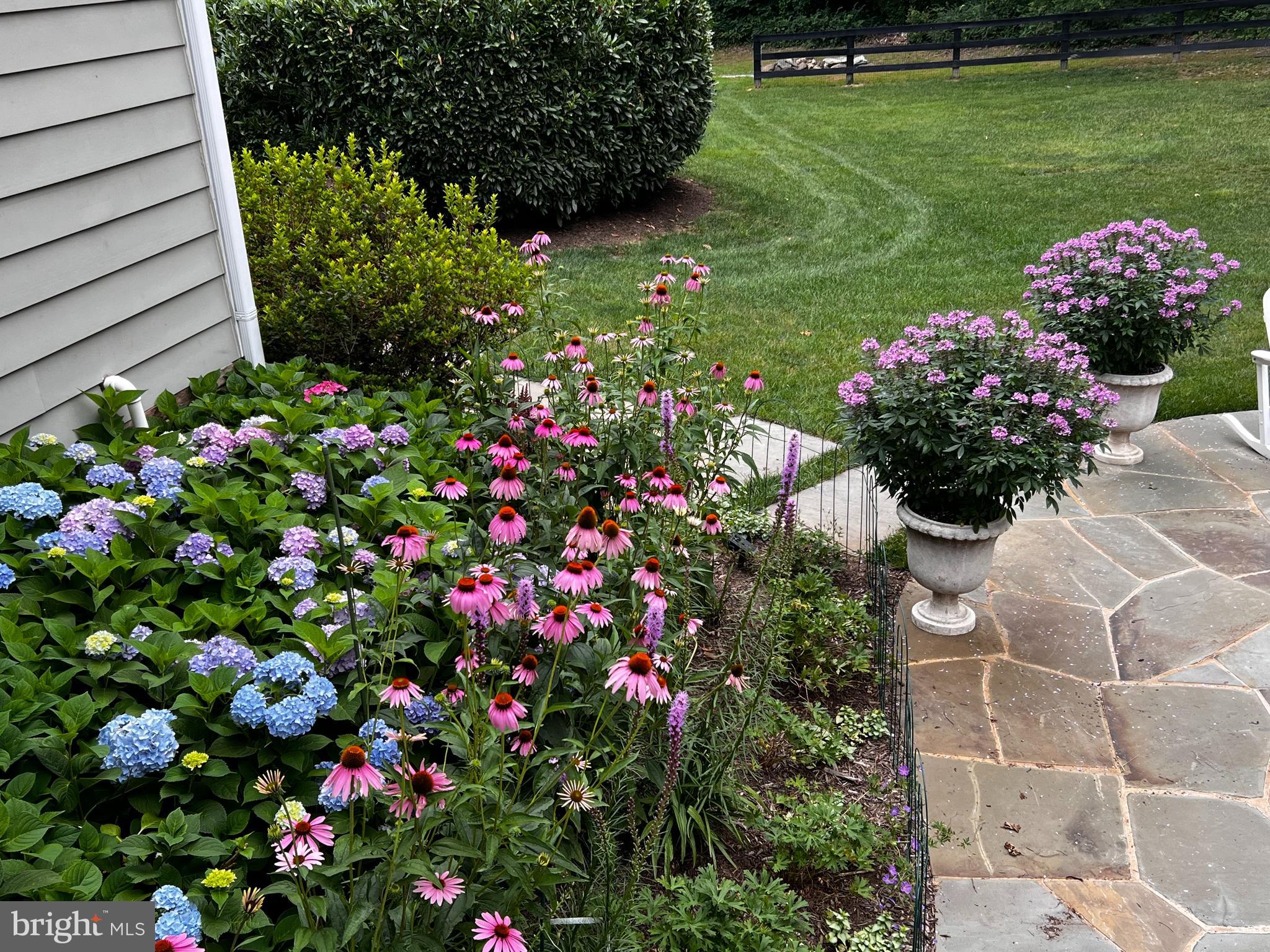 18940 Airmont Road Purcellville, VA 20132 - Photo 85 of 91 Flower Garden by Rear Flagstone Patio