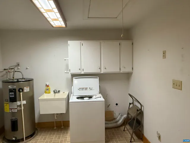 a backyard of a house