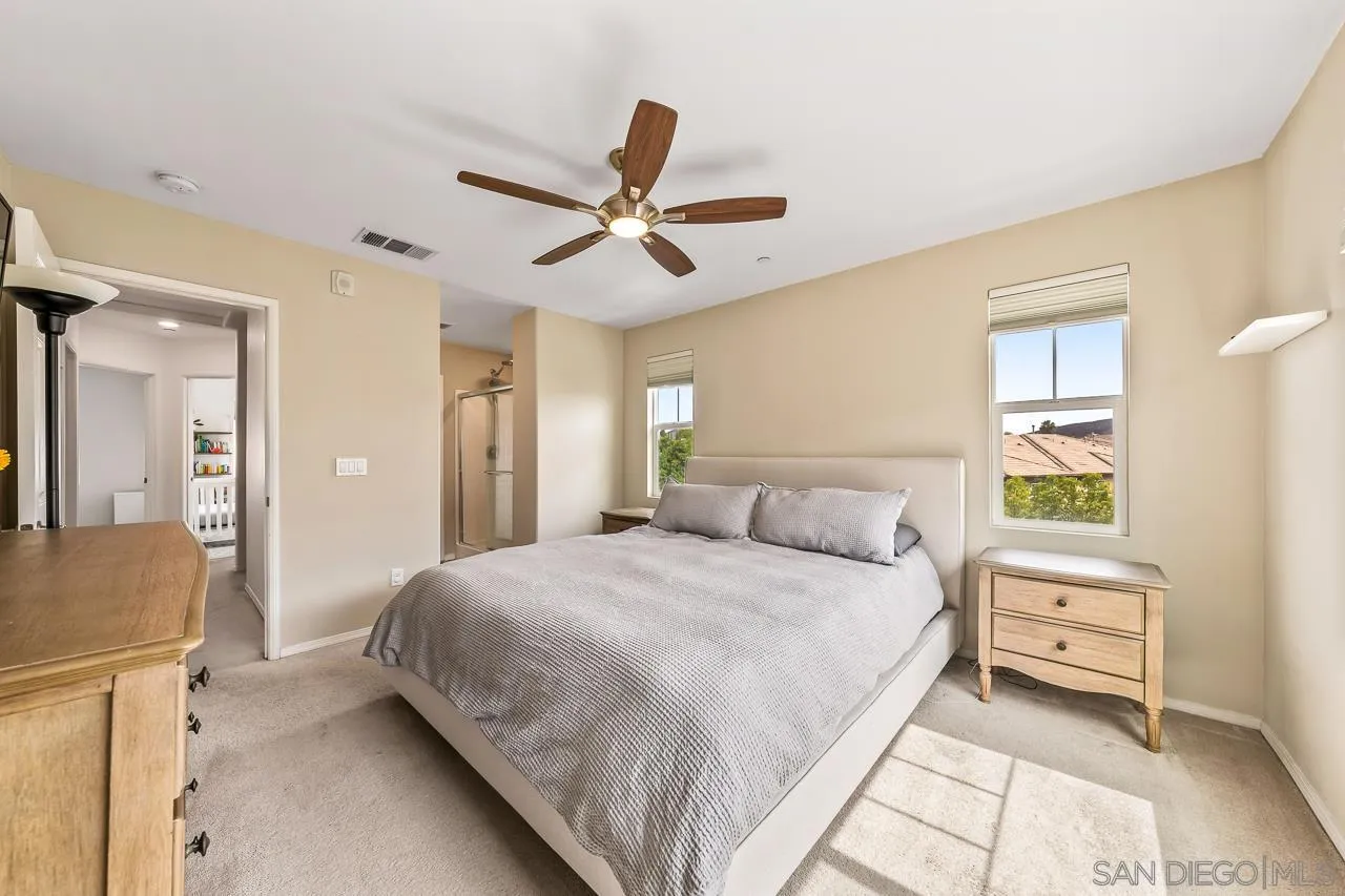 2710 Sparta Road, Unit 1 Chula Vista, CA 91915 - Photo 30 of 45 a bedroom with a bed and a window