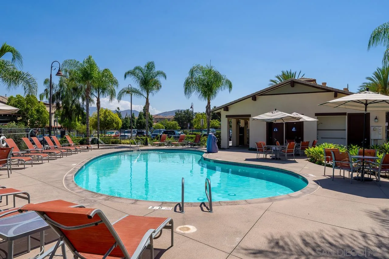 2710 Sparta Road, Unit 1 Chula Vista, CA 91915 - Photo 43 of 45 a view of a swimming pool with chairs