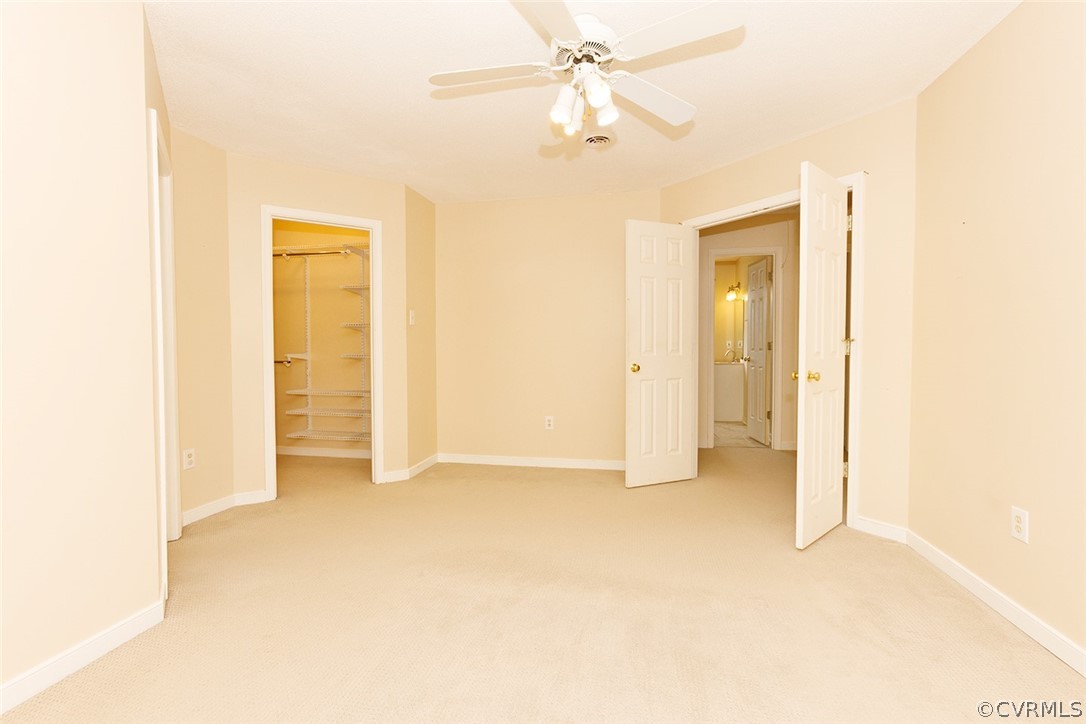 17301 Loving Union Road Disputanta, VA 23842 - Photo 21 of 31 a view of empty room with ceiling fan