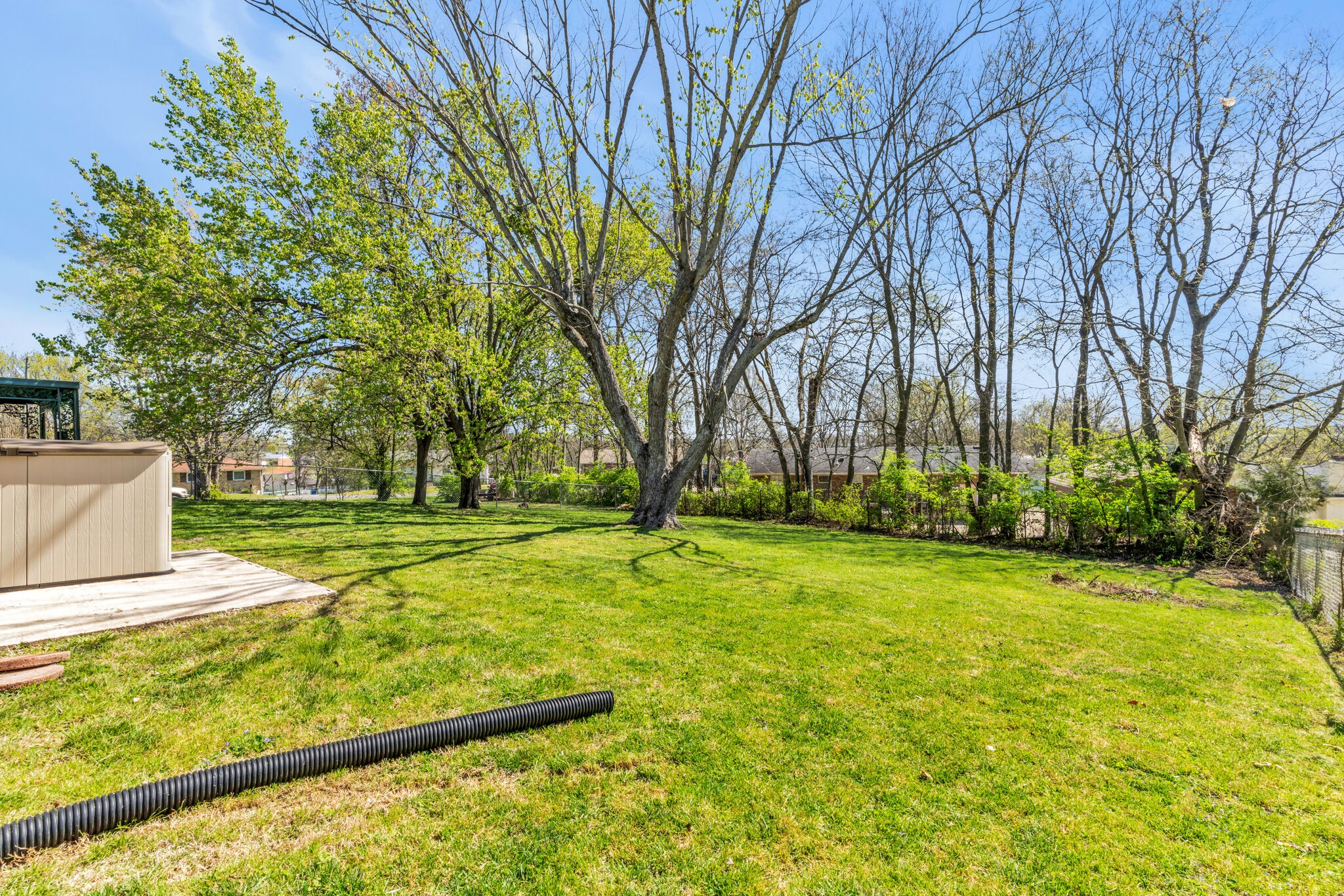 410 Gates Road Goodlettsville, TN 37072 - Photo 29 of 31 a view of a backyard with large trees
