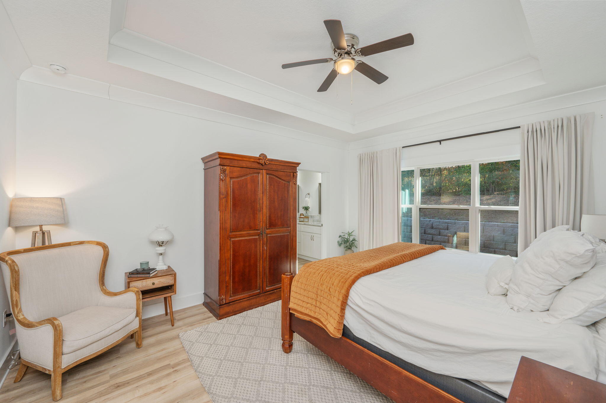 667 Red Fern Road Crestview, FL 32536 - Photo 15 of 43 a bedroom with a bed furniture and a window