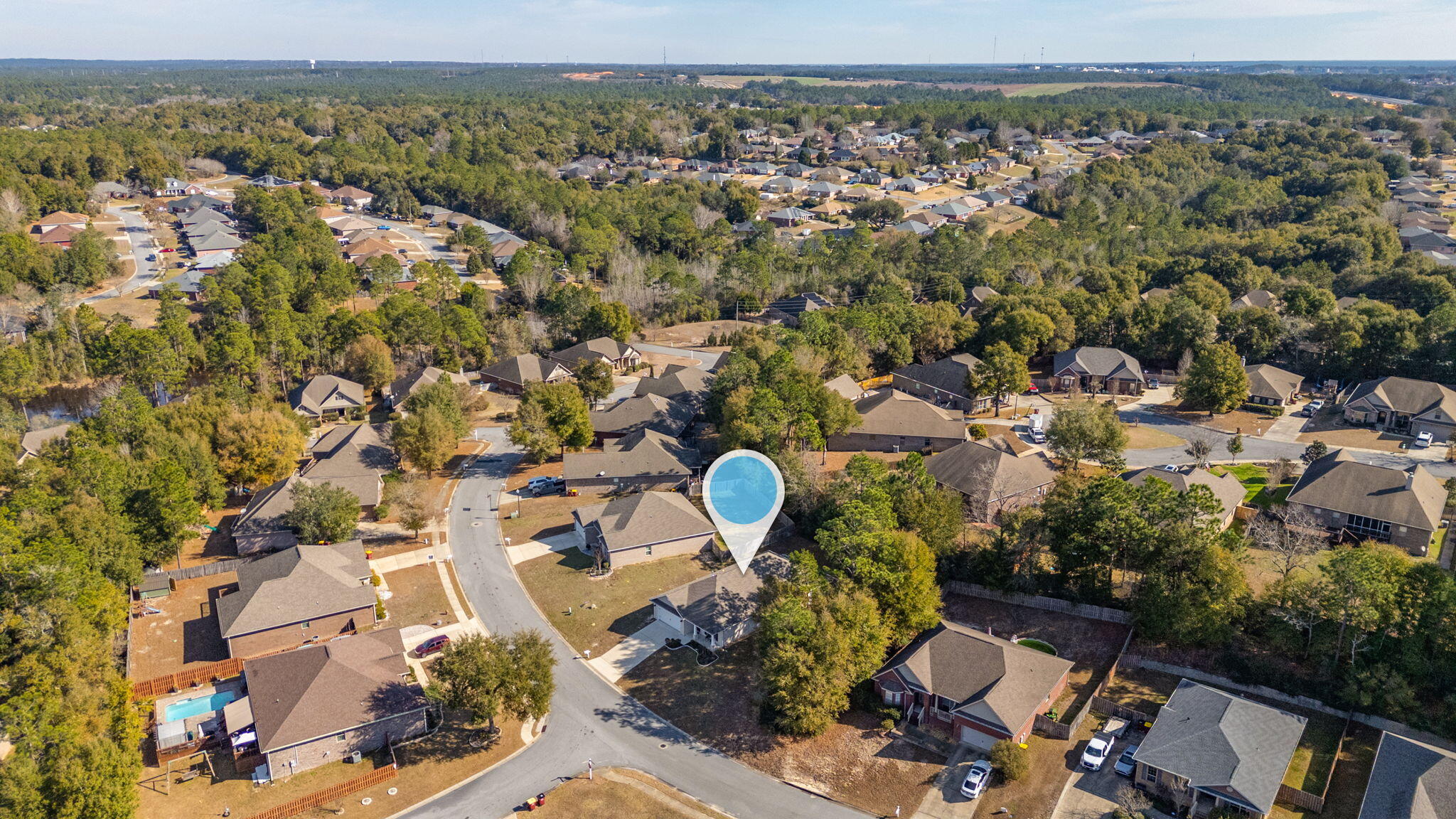 667 Red Fern Road Crestview, FL 32536 - Photo 39 of 43 an aerial view of multiple house