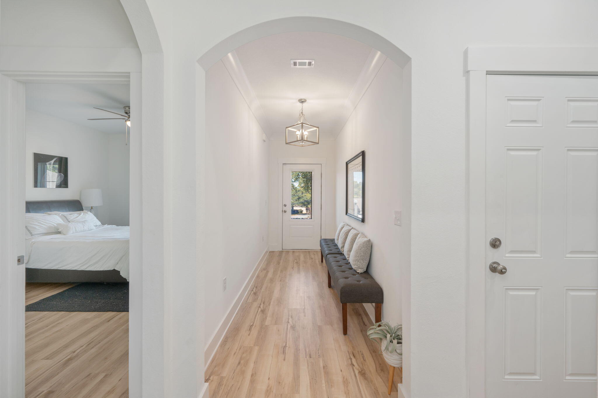 667 Red Fern Road Crestview, FL 32536 - Photo 5 of 43 a view of a bedroom from a hallway