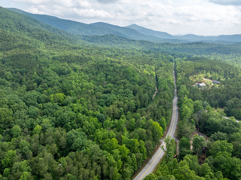 3573 Highway 356 Sautee Nacoochee, GA 30571 - Photo 17 of 53 a view of a lush green hillside and houses