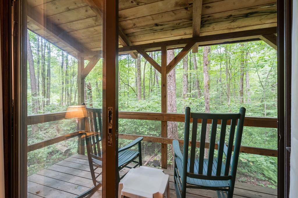 3573 Highway 356 Sautee Nacoochee, GA 30571 - Photo 28 of 53 a view of porch with a seating space
