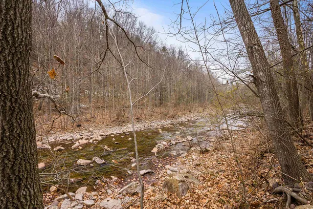 a backyard of a house