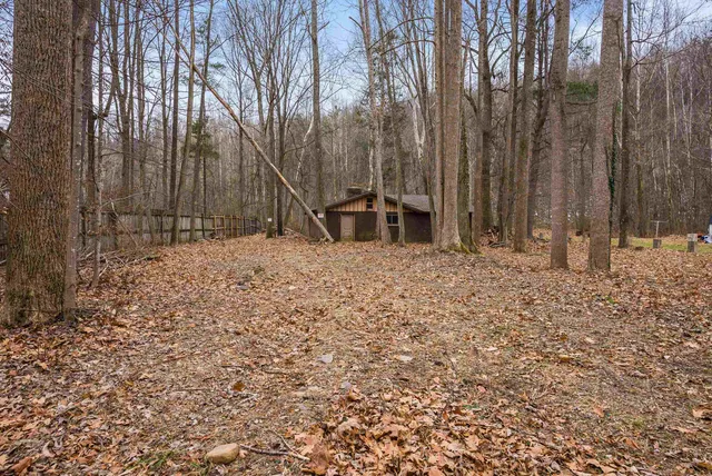 a bathroom with a shower curtain