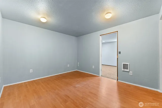 wooden floor in an empty room