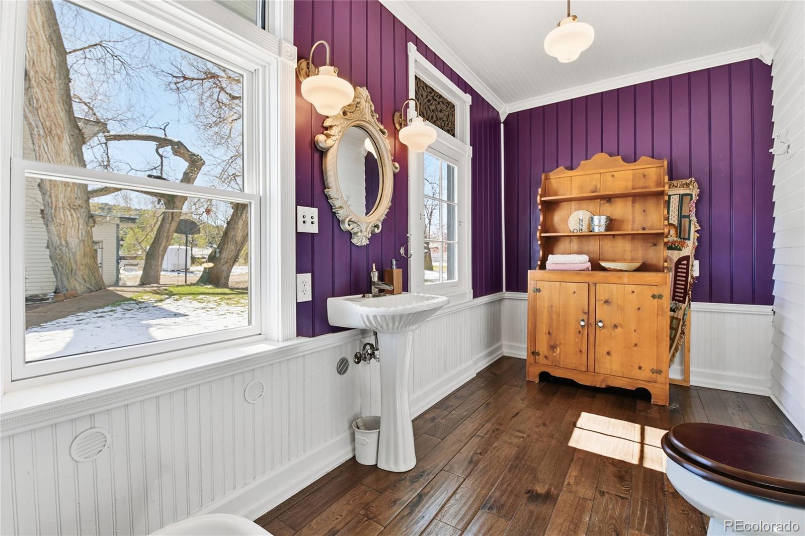 9490 Spruce Mountain Road Larkspur, CO 80118 - Photo 19 of 49 a view of a wooden door with a large window