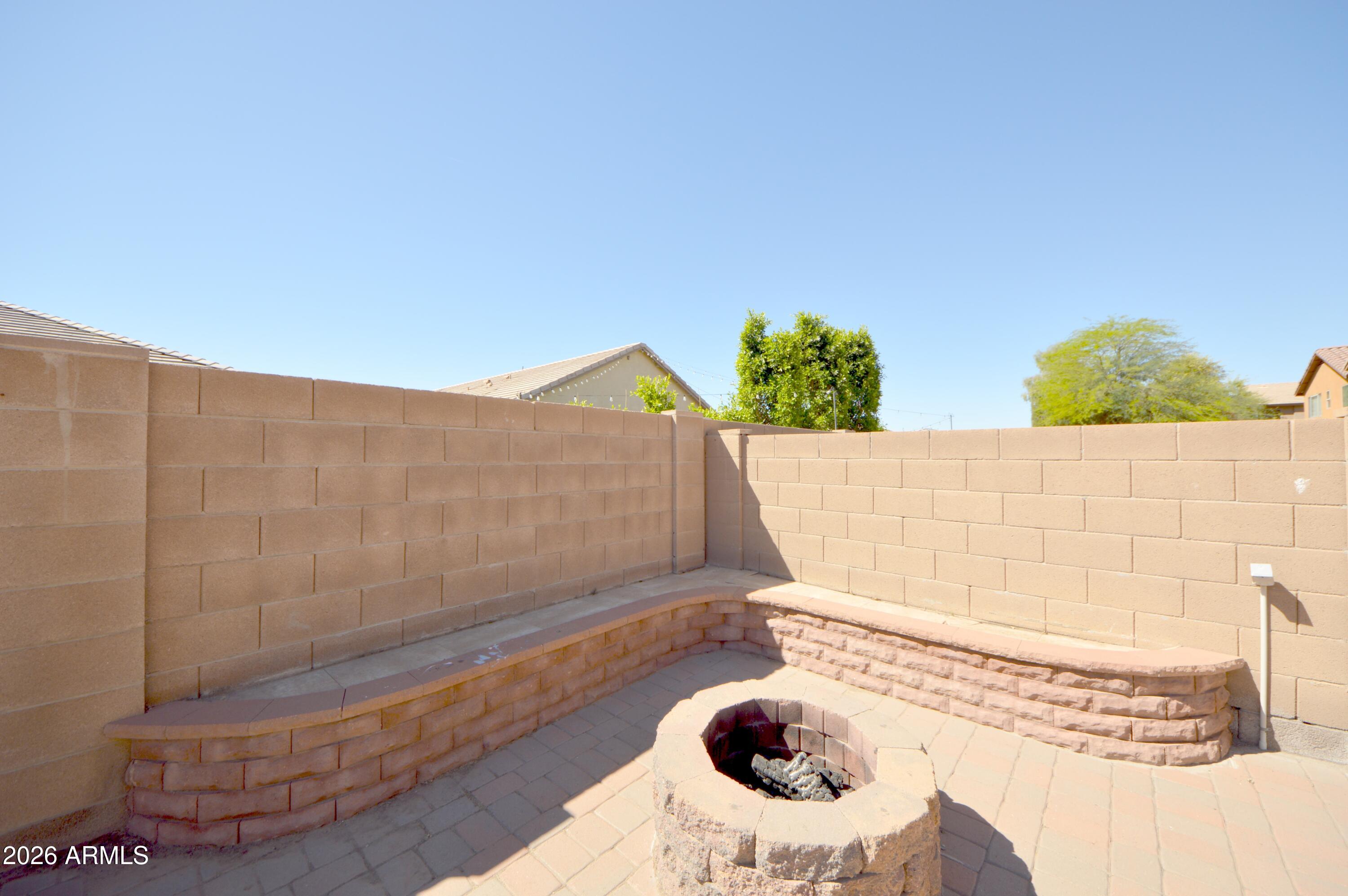 5115 West Novak Way Laveen, AZ 85339 - Photo 43 of 52 Backyard Fire Pit with Siting Area1