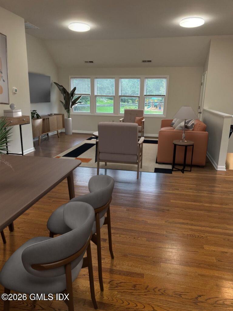 19 Bible Street, Unit 2 Cos Cob, CT 06807 - Photo 3 of 26 a living room with furniture and a large window