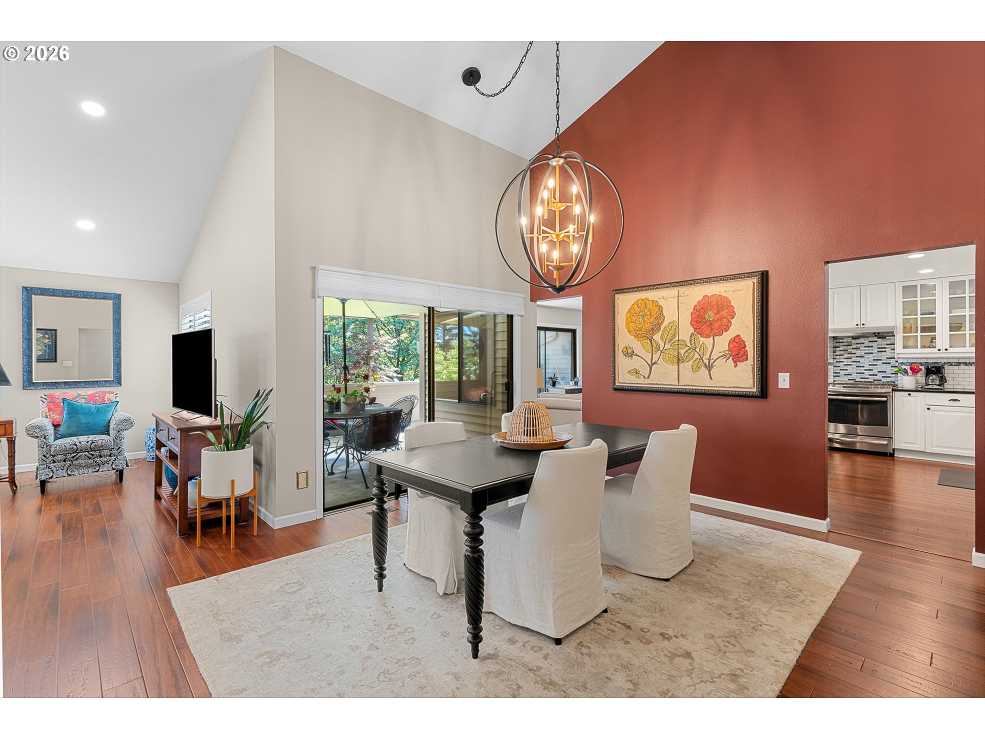 77 Condolea Way Lake Oswego, OR 97035 - Photo 6 of 25 a living room with furniture and wooden floor