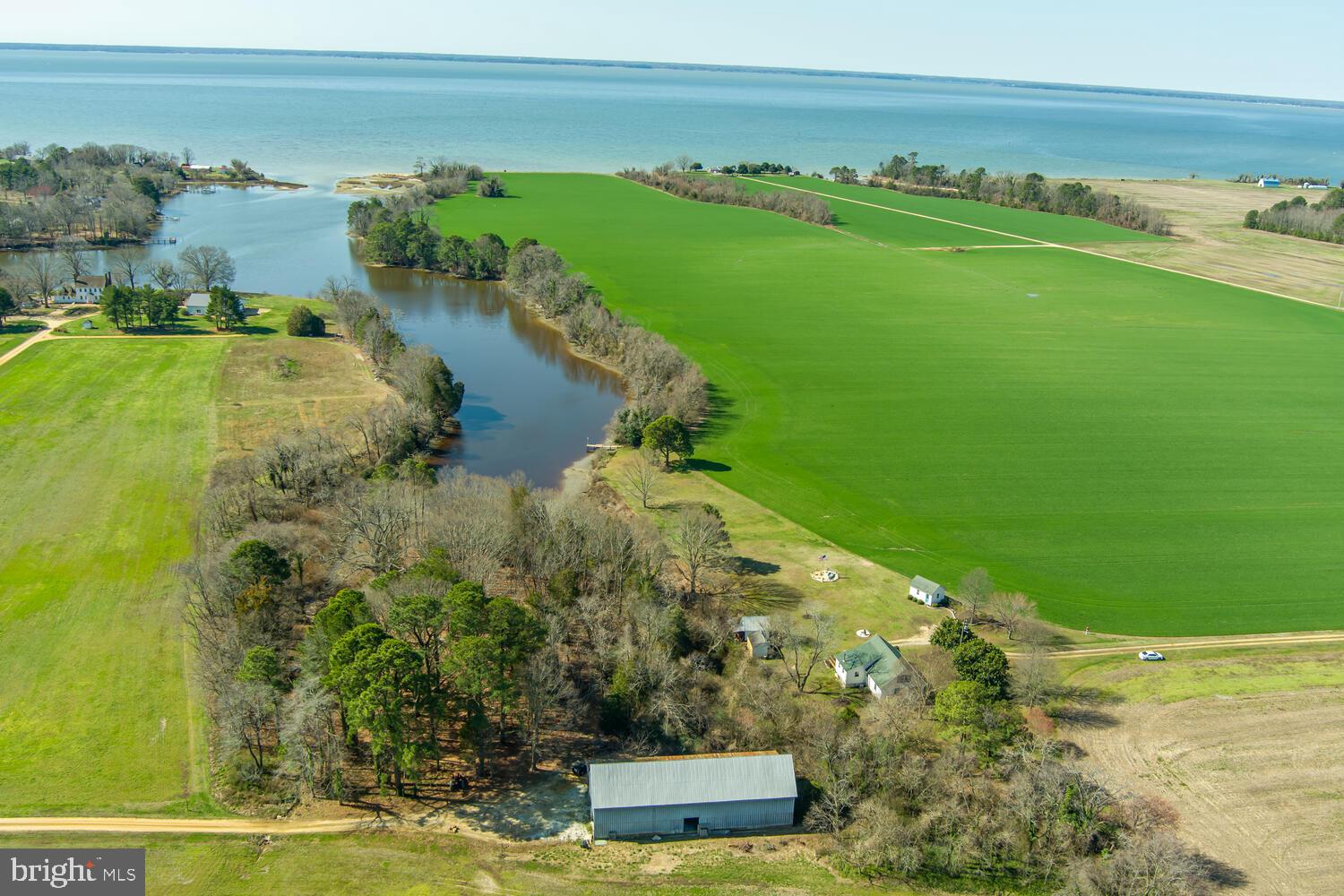 16188 Calvert Creek Lane Ridge, MD 20680 - Photo 24 of 37 The Calvert Creek meets the Calvert Bay & Potomac