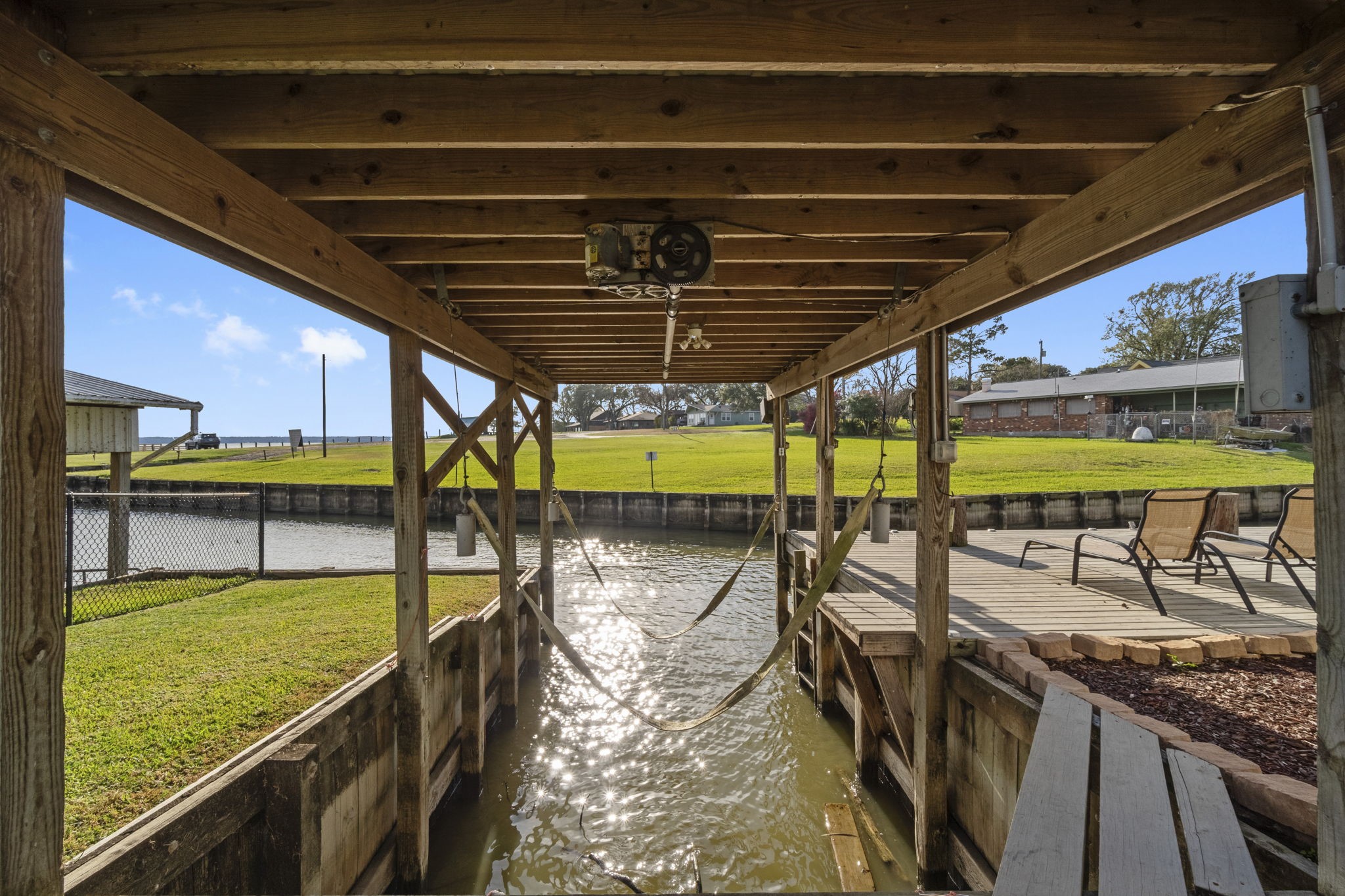 330 Crestmont Point Blank, TX 77364 - Photo 36 of 48 Boathouse with a NEW Roof