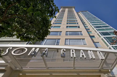 a front view of a building