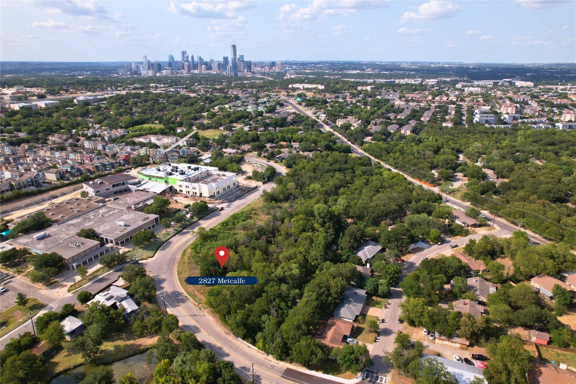 2827 Metcalfe Road Austin, TX 78741 - Photo 5 of 6 an aerial view of city