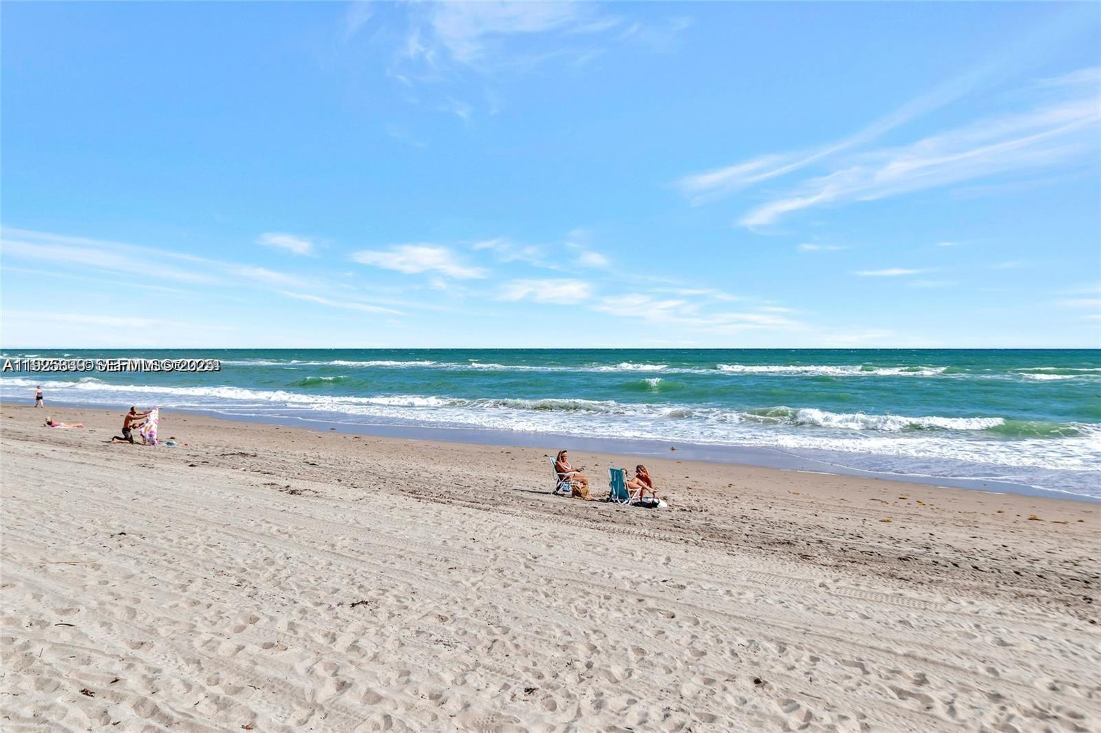 1064 Southwest 2nd Street, Unit 1 Hallandale Beach, FL 33009 - Photo 12 of 14 a view of beach and ocean