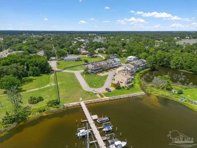 a view of a water with an ocean view