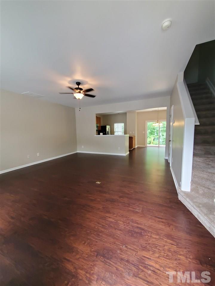 8208 Clasara Circle Raleigh, NC 27613 - Photo 3 of 26 a view of livingroom and hardwood floor