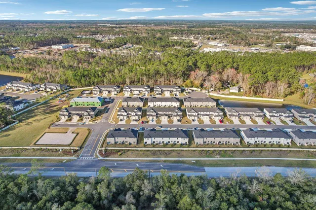 a view of a city with ocean view