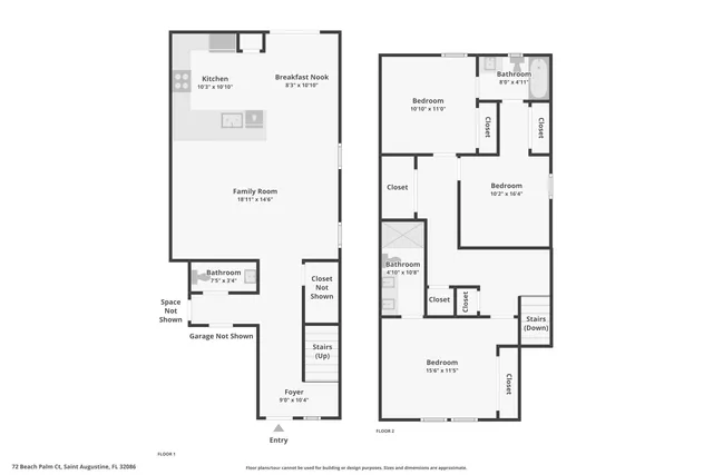 a picture of a floor plan