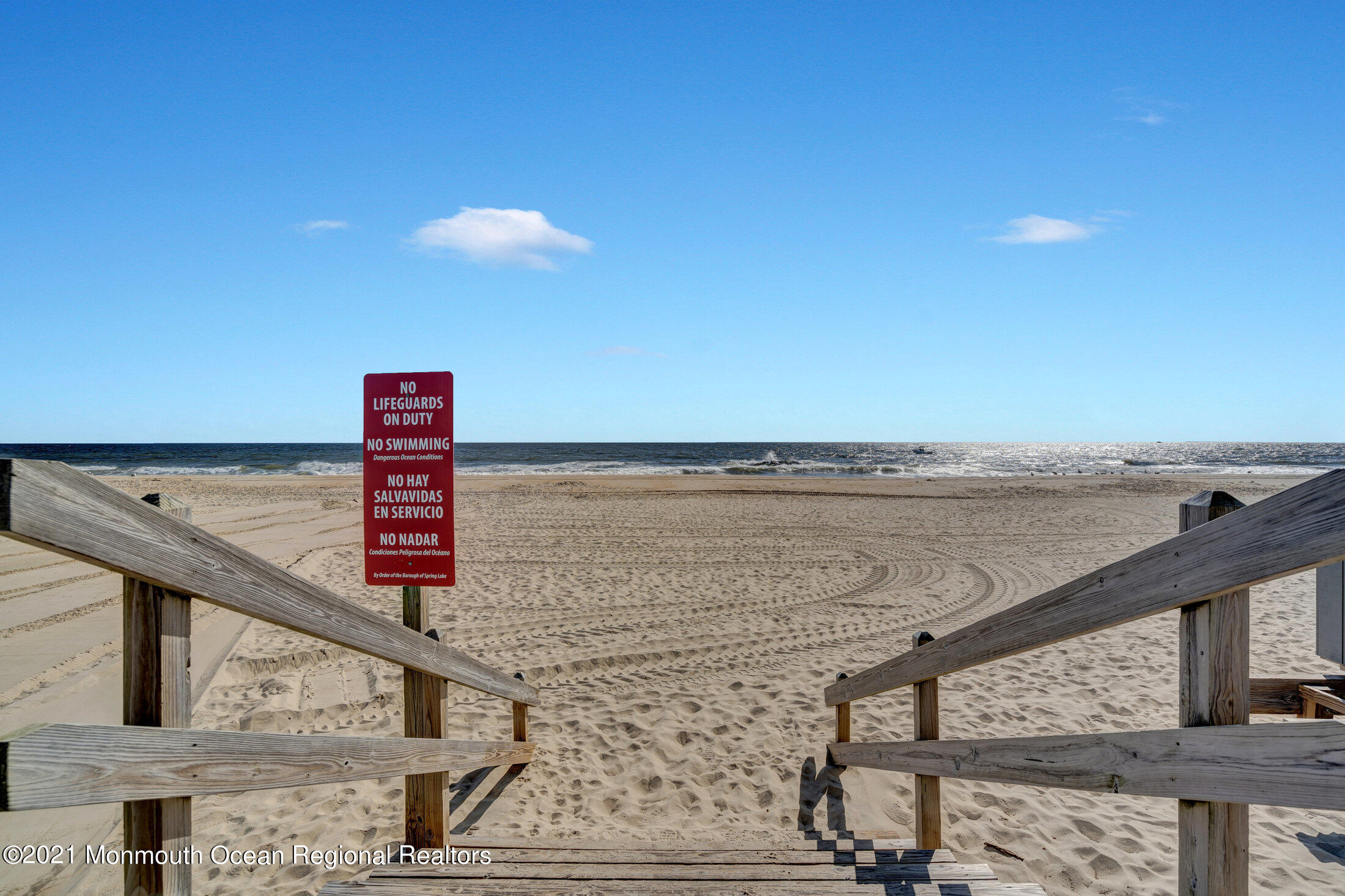 211 North Ocean Avenue Spring Lake, NJ 07762 - Photo 41 of 44 a view of a balcony with an ocean